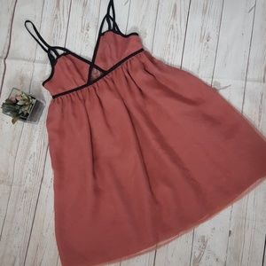 Topshop Empire Cutout Dress